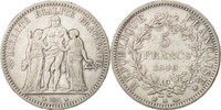 France 5 Francs Monnaie, Hercule, Bordeaux, Argent, KM:756.4 -