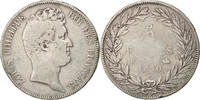 France 5 Francs Monnaie, Louis-Philippe, Rouen, Argent, KM:737.2 -