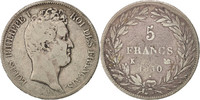 France 5 Francs Monnaie, Louis-Philippe, Bordeaux, Argent, KM:735.7 -