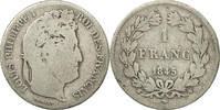 France Franc Monnaie, Louis-Philippe, Lille, Argent, KM:748.13 -