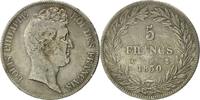 France 5 Francs Monnaie, Louis-Philippe, Paris, Argent, KM:737.1 -