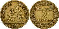 France 2 Francs Monnaie, Chambre de commerce, Paris -