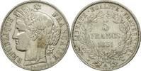 France 5 Francs Monnaie, Cérès, Paris, Argent,KM 761.1,Gadoury:719 -