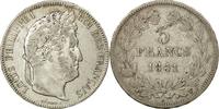 France 5 Francs Monnaie, Louis-Philippe, Lille,Arg,KM 749.13,Gad 678 -