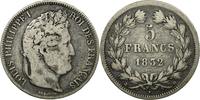 France 5 Francs Monnaie,Louis-Philippe,Lyon,Argent,Gadoury:678,KM 749.4 -