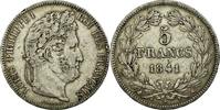 France 5 Francs Monnaie, Louis-Philippe, Bordeaux, Argent,KM 749.7 -