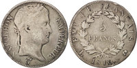 France 5 Francs Monnaie, Napoléon I, Bayonne, Argent, KM:694.9 -