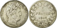 France 5 Francs Monnaie, Louis-Philippe, Lille, Argent -