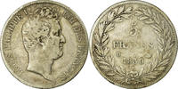France 5 Francs Monnaie, Louis-Philippe, Lyon, Argent, Gadoury:676 -
