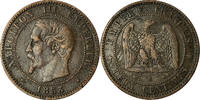 France 2 Centimes Monnaie, Napoleon III, Strasbourg, Gadoury 103 -