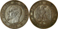 France 2 Centimes Monnaie, Napoleon III, Bordeaux, Gadoury 103 -