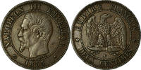 France 2 Centimes Monnaie, Napoleon III, Strasbourg, Gadoury 103 -