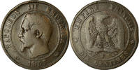 France 10 Centimes Monnaie, Napoleon III, Lille, Gadoury 248 -
