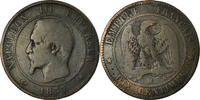 France 10 Centimes Monnaie, Napoleon III, Strasbourg, Gadoury 248 -