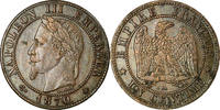 France Centime Monnaie, Napoleon III, Paris, Gadoury 87 -