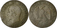 France 2 Centimes Monnaie, Napoleon III, Lyon, Gadoury 103 -