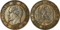 France 5 Centimes Monnaie, Napoleon III, Bordeaux, Gadoury 152 -