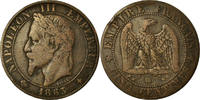 France 5 Centimes Monnaie, Napoleon III, Strasbourg, Gad 155 -