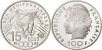 France 100 Francs-15 Ecus Monnaie, Argent, KM:1030 -