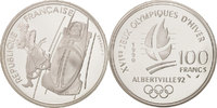 France 100 Francs Monnaie, Argent, KM:981 -
