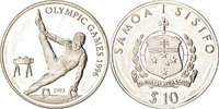 Samoa 10 Tala Monnaie, Argent, KM:97 -
