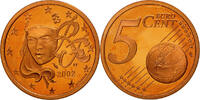 France 5 Euro Cent Monnaie, Copper Plated Steel, KM:1284 -