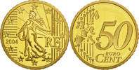 France 50 Euro Cent Monnaie, Laiton, KM:1287 -