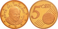 Cité du Vatican 5 Euro Cent Copper Plated Steel, KM:377 -