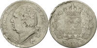 France 2 Francs Monnaie, Louis XVIII, Louis XVIII, Rouen, Argent -