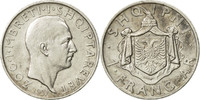 Albanie Frang Ar Monnaie, Albania, Zog I, Rome, Argent, KM:16 -