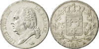 France 5 Francs Monnaie, Louis XVIII, Louis XVIII, Paris, Argent -