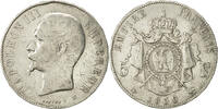 France 5 Francs Monnaie, Napoleon III, Napoléon III, Paris, Argent -