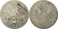 Pays-Bas autrichiens 1/2 Kronenthaler Monnaie, AUSTRIAN NETHERLANDS, Maria Theresa, Bruxelles -