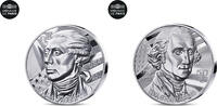 France 50 Euro Grandes Dates de l'Histoire de l'Humanité, 5 Oz - 250 Ans USA -