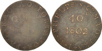 Portugal Jeton Madeira, 40 Reis, Cuivre -