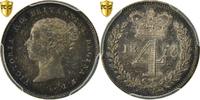Grande-Bretagne 4 Pence Victoria, Maundy, Argent, PCGS -