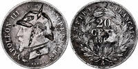 France 20 Centimes Napoléon III, Satirique, Paris, Argent -