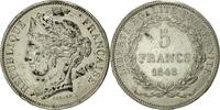 France 5 Francs Monnaie, Concours de Domard, ESSAI, Tin -