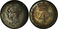 Grande-Bretagne 4 Pence, Groat Monnaie, Victoria, Argent, KM:732 -