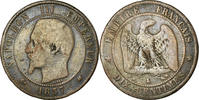 France 10 Centimes Monnaie, Napoleon III, Napoléon III, Bordeaux -