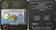 Saint Marin Coffret San Marino, 20c + 50c -