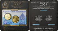 Saint Marin Coffret San Marino, 20c + 50c -