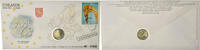 Finlande 2 Euro Enveloppe philatélique numismatique, Bi-Metallic -