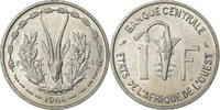 Communauté économique des États de l'Afrique de l' Franc Monnaie, West African States, Paris, Aluminium, KM:3.1 -