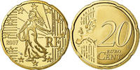 France 20 Euro Cent Proof / BE, Laiton, KM:1411 -