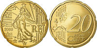 France 20 Euro Cent Proof / BE, Laiton, KM:1411 -