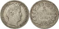 France 5 Francs Monnaie, Louis-Philippe, Limoges, Argent -