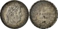 France 5 Francs Monnaie, Louis-Philippe, Paris, Argent -