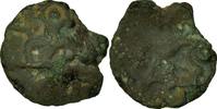 Bronze Æ Monnaie, Bellovaques, Bronze, Beauvais, Bronze, Delestrée:317 -