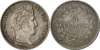 France 1/4 Franc Monnaie, Louis-Philippe, Rouen, Argent, Gad. 355 -